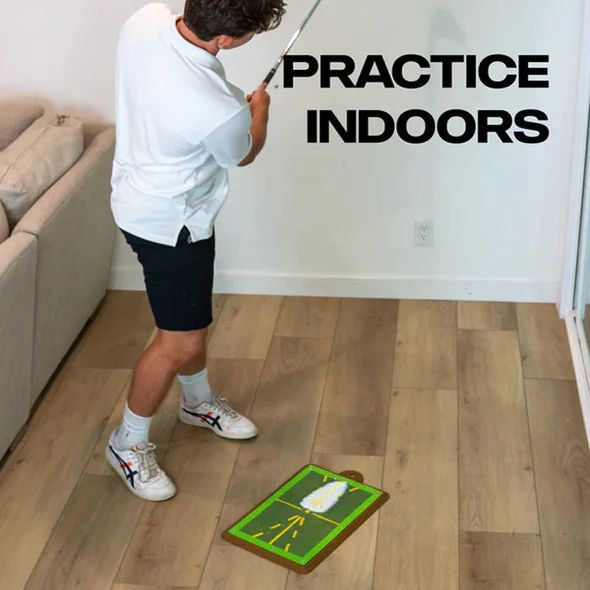Precision Golf Swing Feedback Training Mat