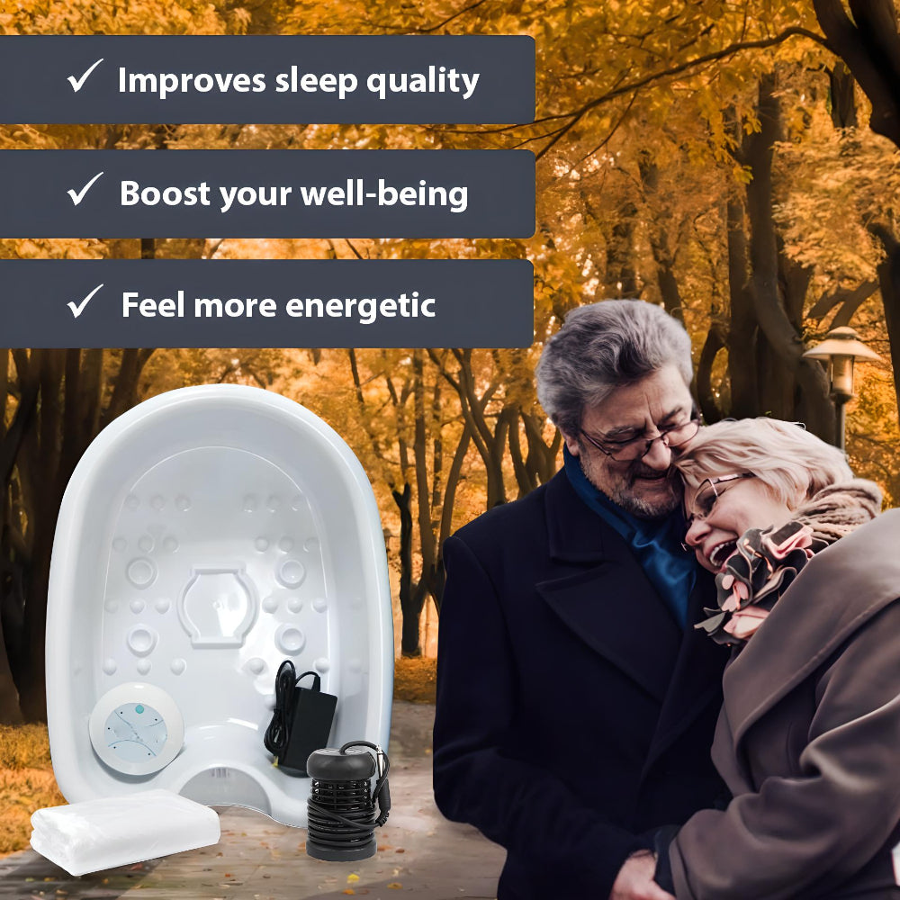 Portable Relaxation Foot Spa with Ionic Technology