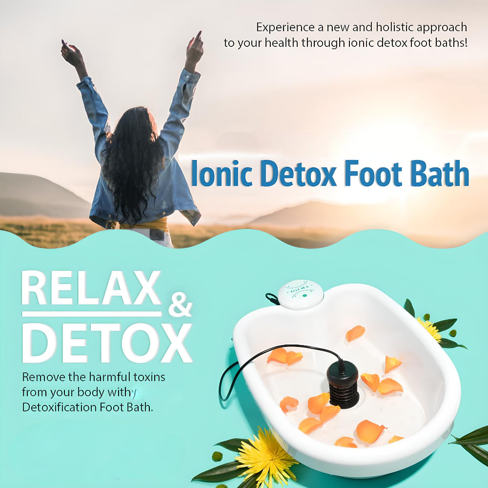 Portable Relaxation Foot Spa with Ionic Technology