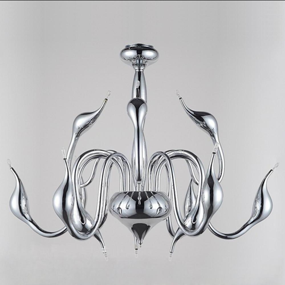 24'' Modern Iron Chandelier with Taavita Finish