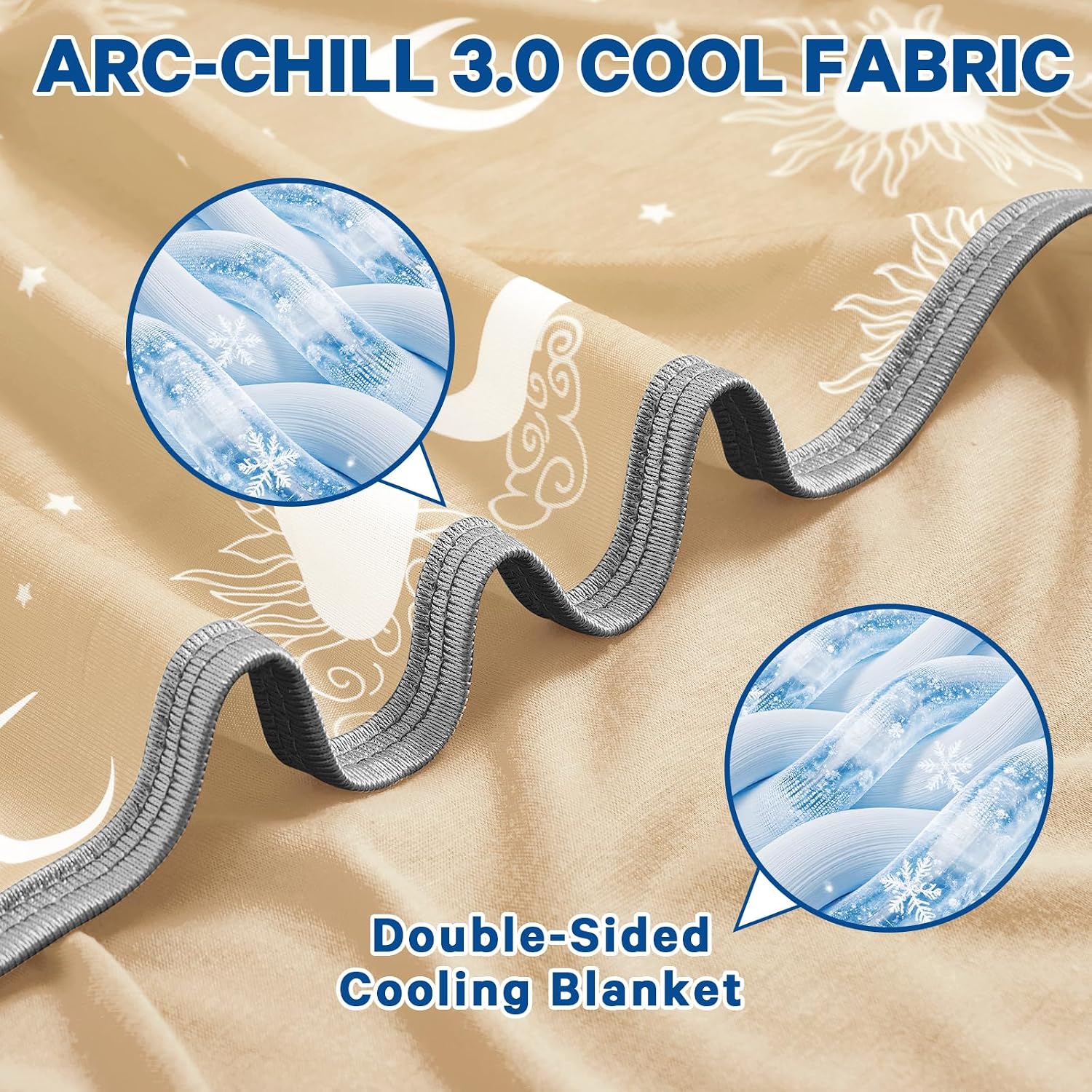 Lightweight Summer Cooling Blanket – Reversible Fabric for Travel and Comfort