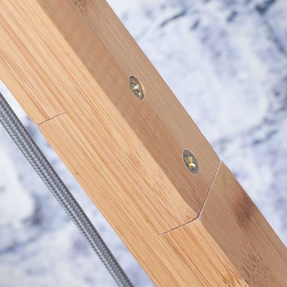 Natural Bamboo Floor Lamp | Taavita 2