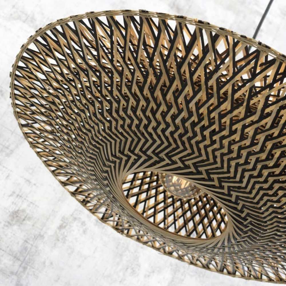 Natural Bamboo Floor Lamp | Taavita 2