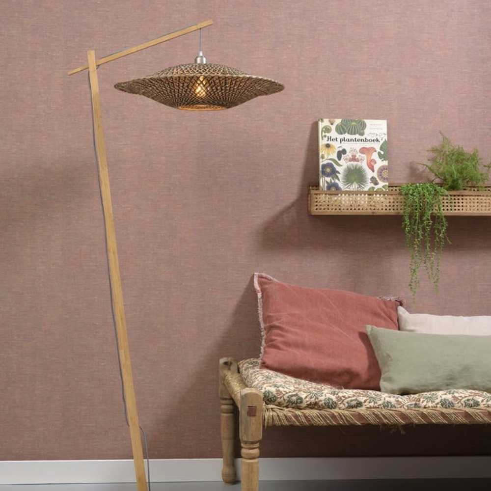 Natural Bamboo Floor Lamp | Taavita 2
