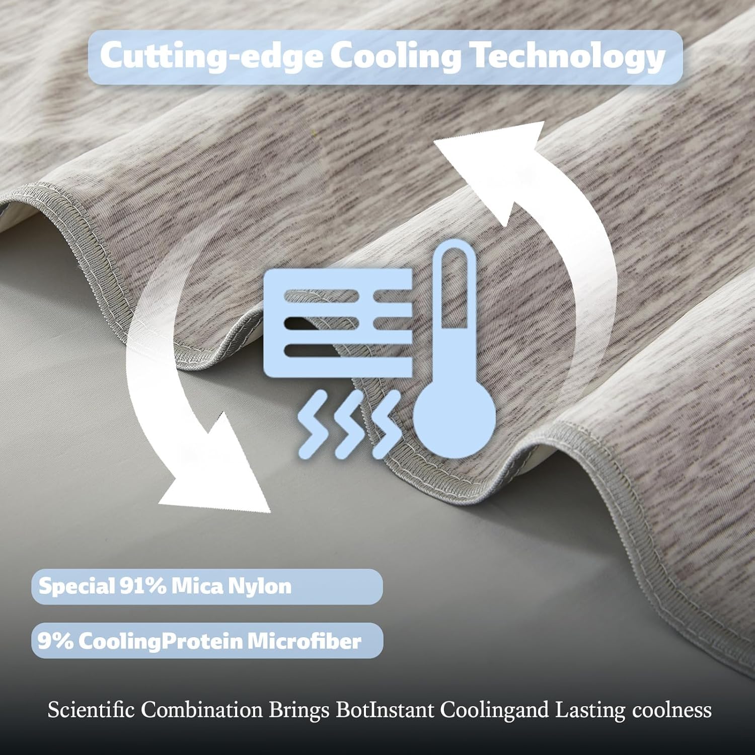Lightweight Cooling Blanket – Breathable Soft Fabric for Warm Sleepers