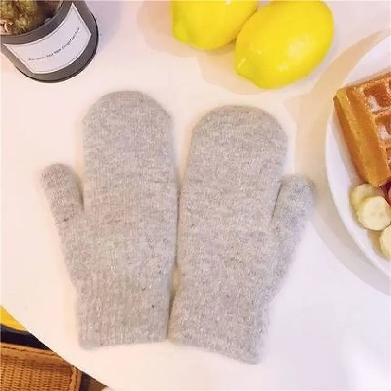 Luxurious Knit Winter Gloves for Women