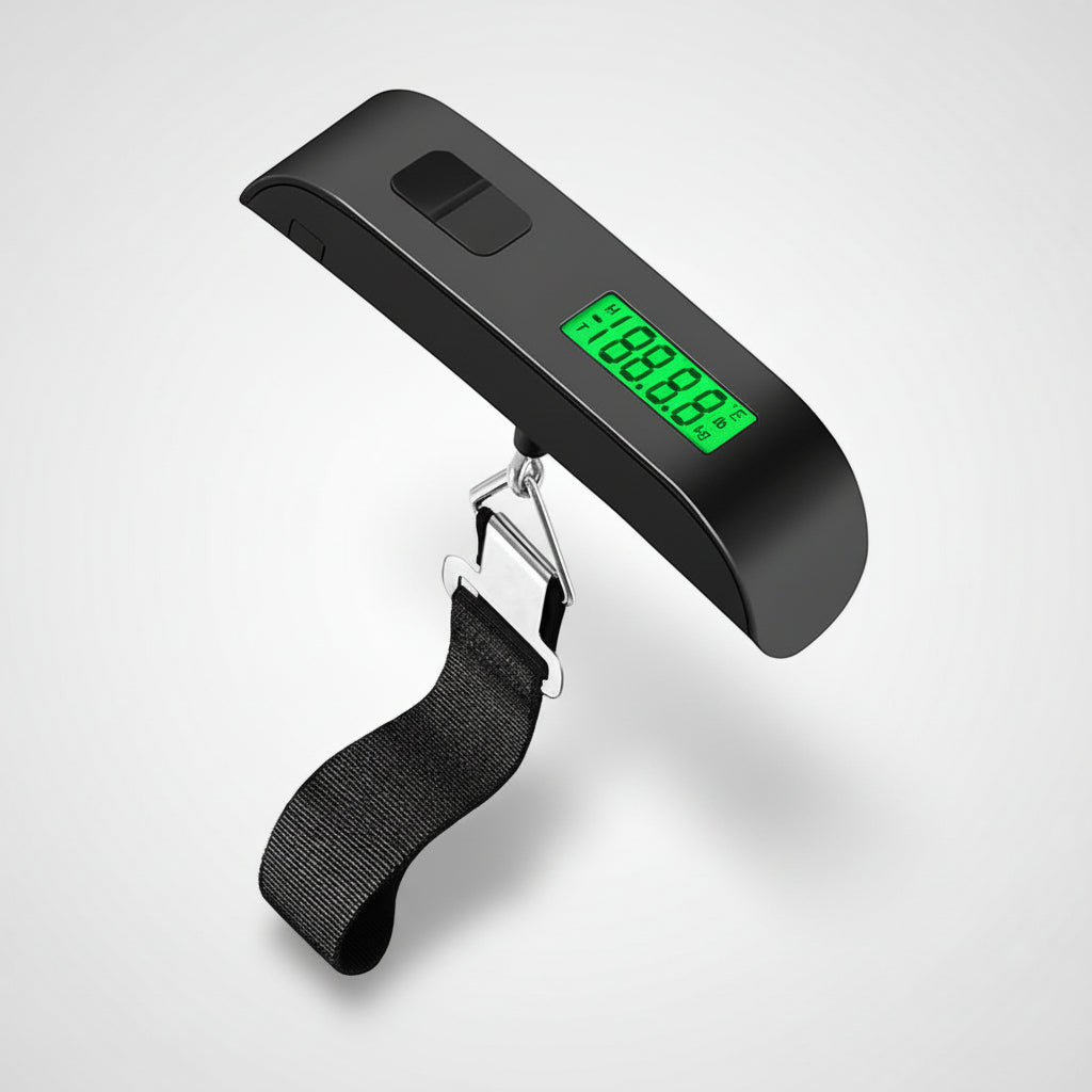 Compact Digital Baggage Weight Checker for Travelers