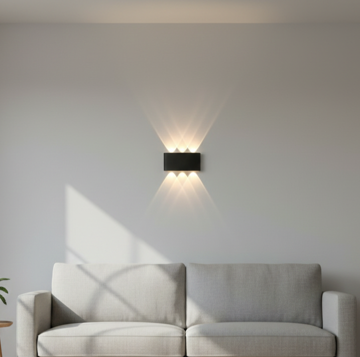Modern Minimalist LED Wall Light | 2W–8W | Warm, Neutral, Cool White | Indoor IP20