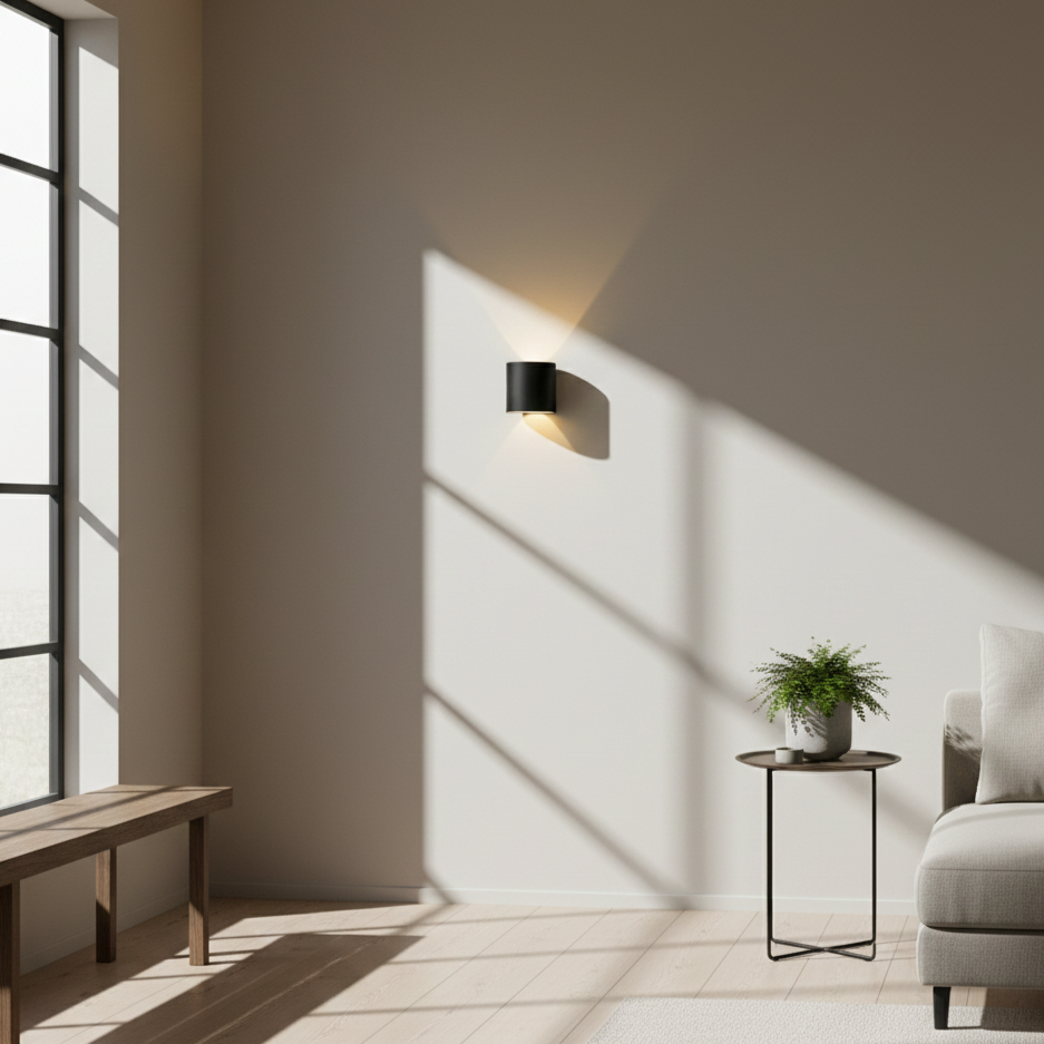 Modern Minimalist LED Wall Light | 2W–8W | Warm, Neutral, Cool White | Indoor IP20