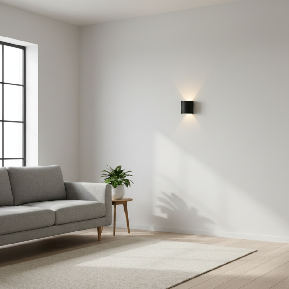 Modern Minimalist LED Wall Light | 2W–8W | Warm, Neutral, Cool White | Indoor IP20