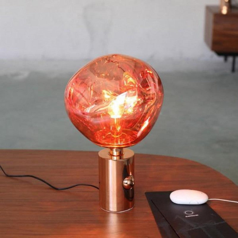 Sculpted Glow Table Lamp – Unique Ambient Lighting Design