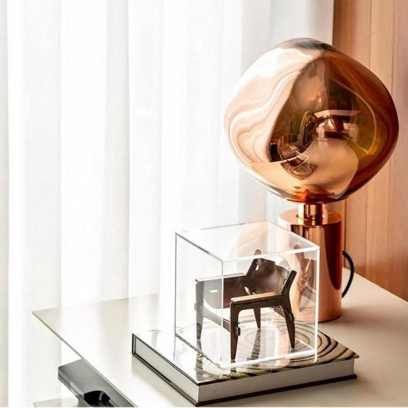 Sculpted Glow Table Lamp – Unique Ambient Lighting Design