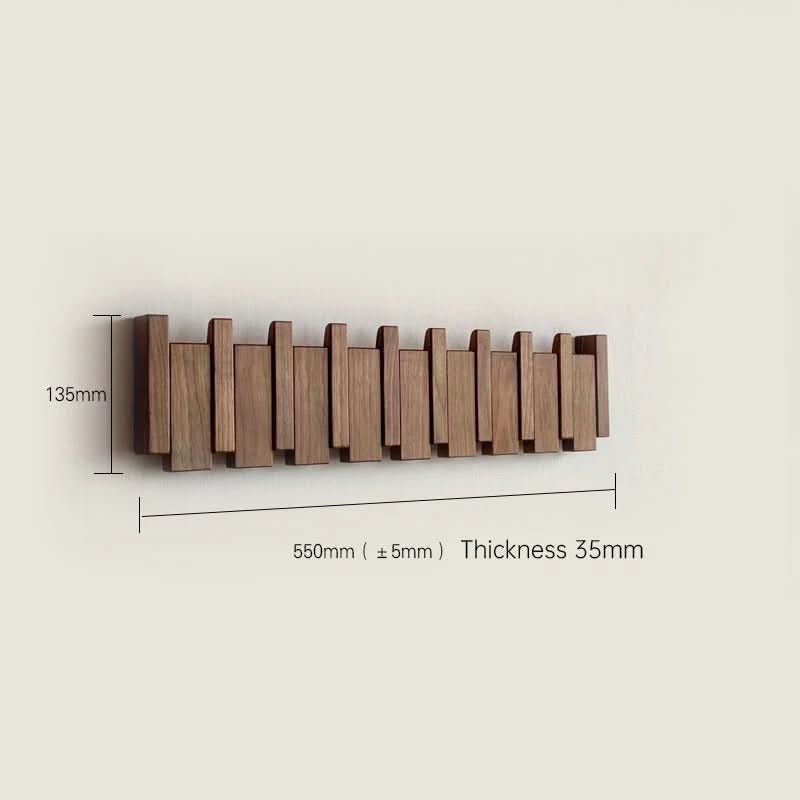 Sleek Folding Wall Hook for Effortless Organization