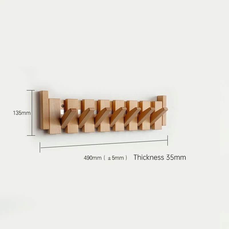 Sleek Folding Wall Hook for Effortless Organization
