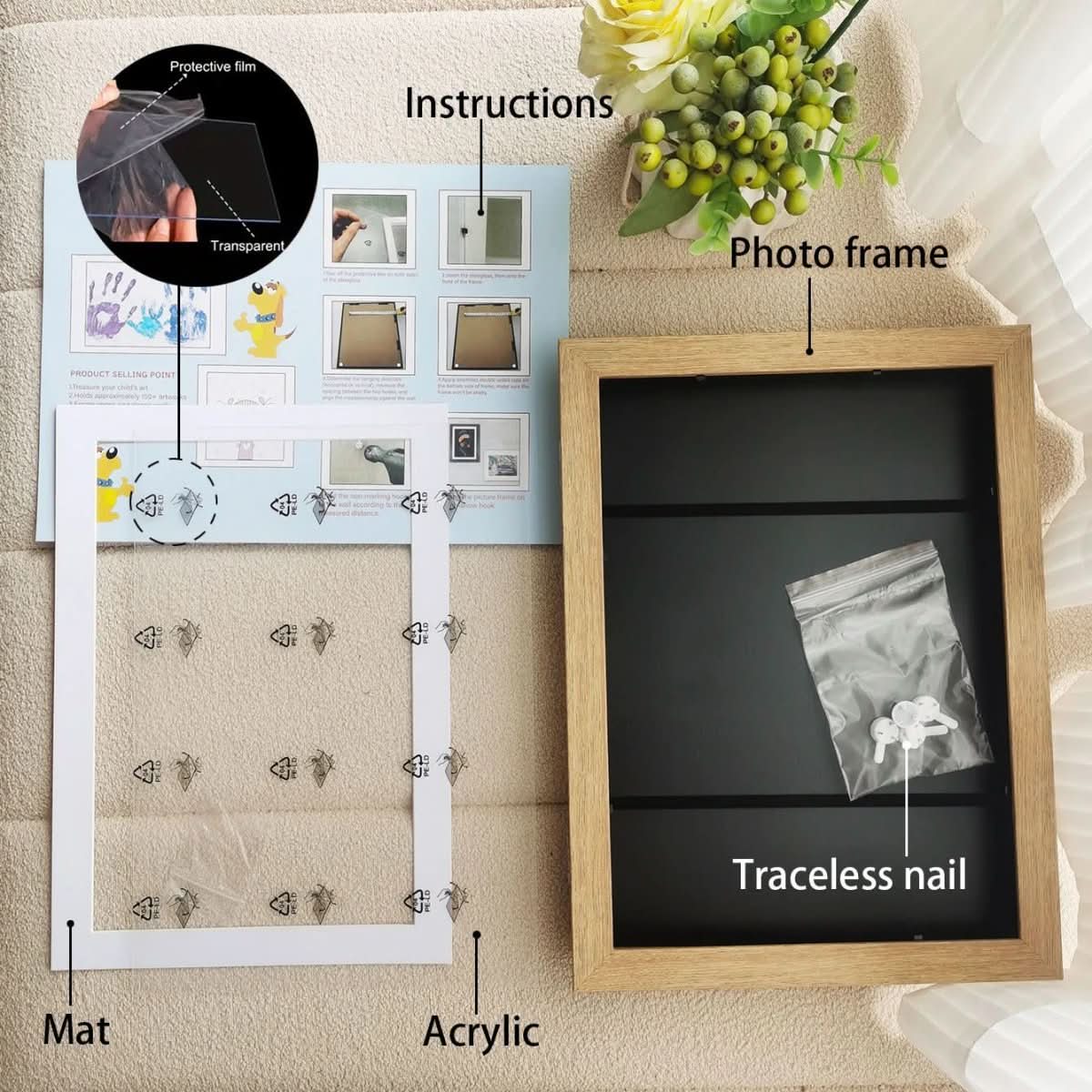 MemoryLane Frame for Cherishing Children's Artwork