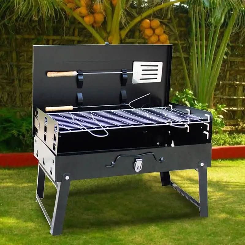 EcoGrill Portable Steel Barbecue for Outdoor Adventures