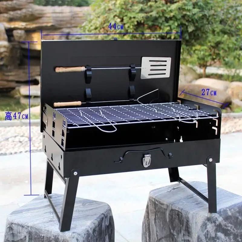 EcoGrill Portable Steel Barbecue for Outdoor Adventures