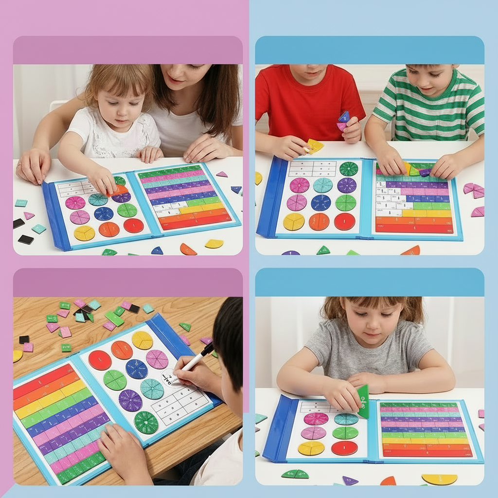 Engaging Math Magnet Playset for Creative Learning