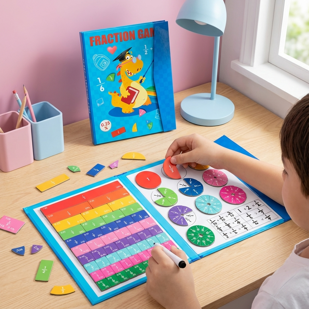 Engaging Math Magnet Playset for Creative Learning