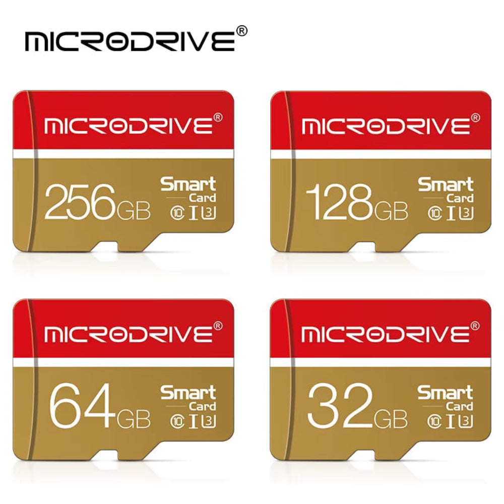 Ultra-Fast Memory Card with Class 10 Storage: 8GB to 256GB