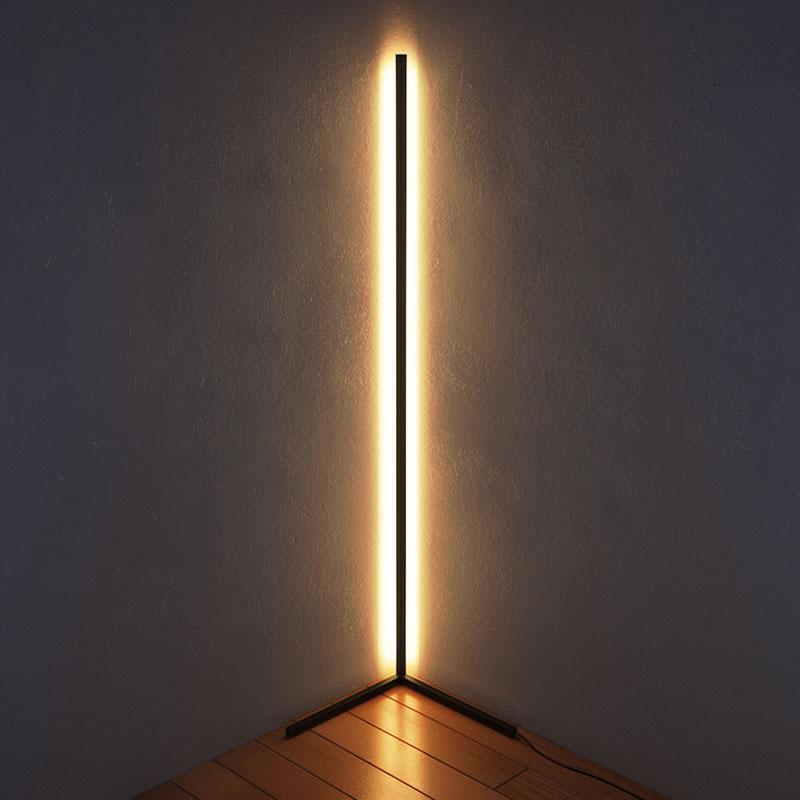 Minimalist LED Corner Floor Lamp: Illuminate Your Space with Elegance
