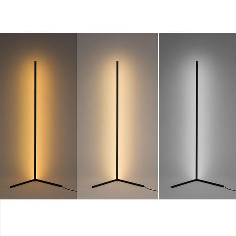 Minimalist LED Corner Floor Lamp: Illuminate Your Space with Elegance