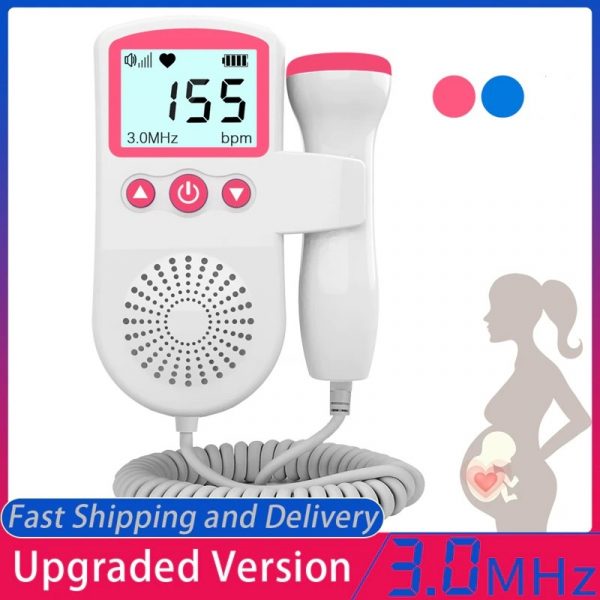 Home Pregnancy Fetal Heart Rate Monitor – Baby Heart Sound Detector