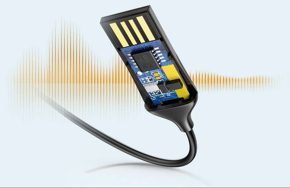 Auxiliary Bluetooth Adapter for Wireless Audio Streaming