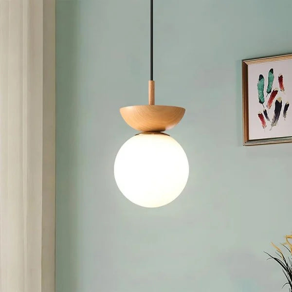 Lumos Aura Pendant Light – Stylish Wooden Designs for Any Room