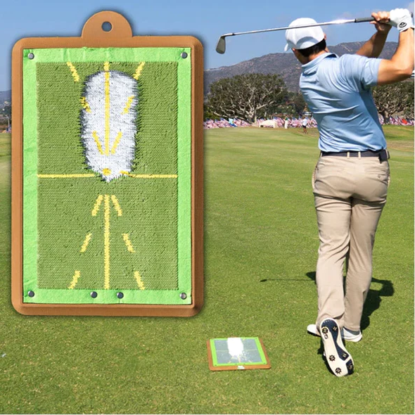 Precision Golf Swing Feedback Training Mat