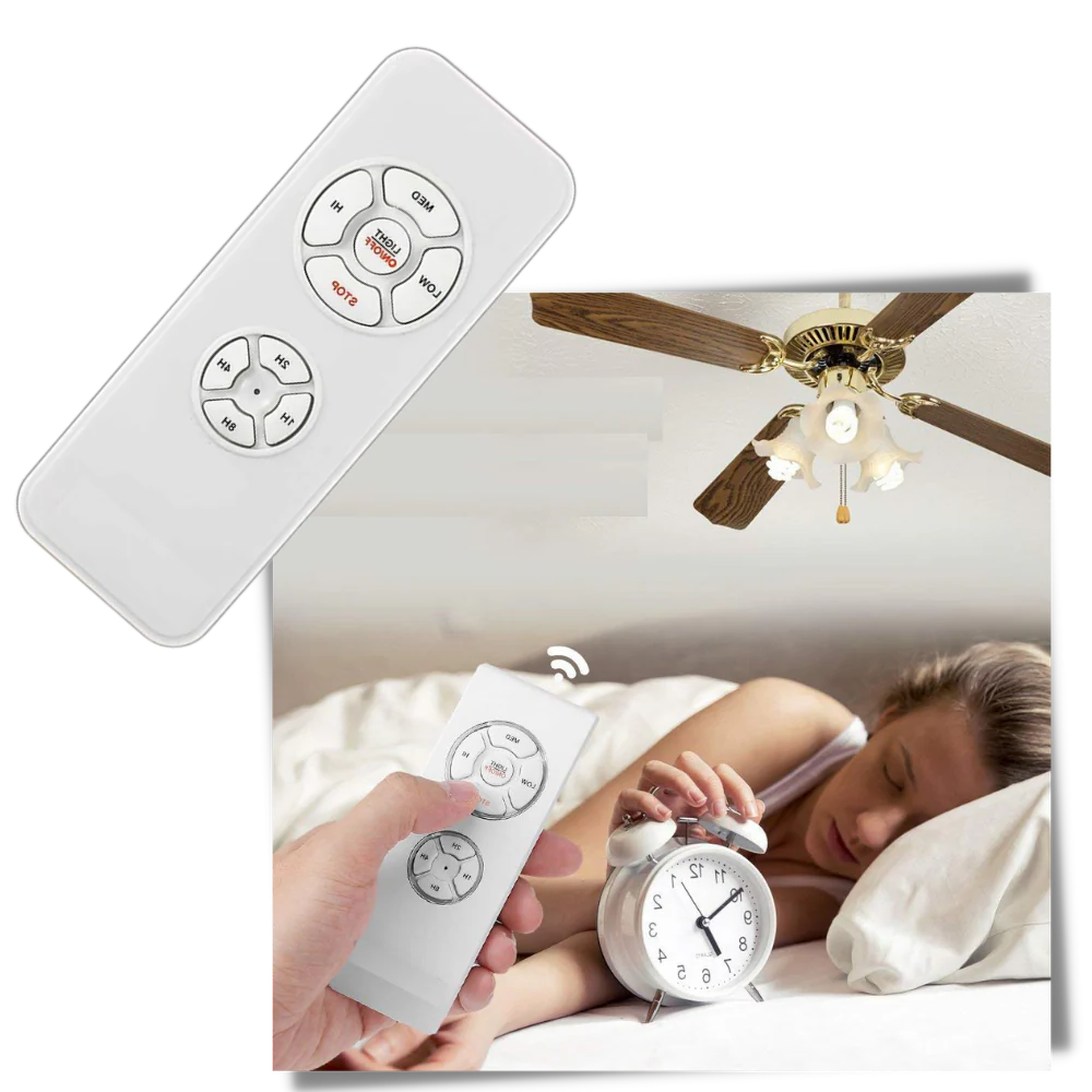 Remote Control for Universal Ceiling Fans