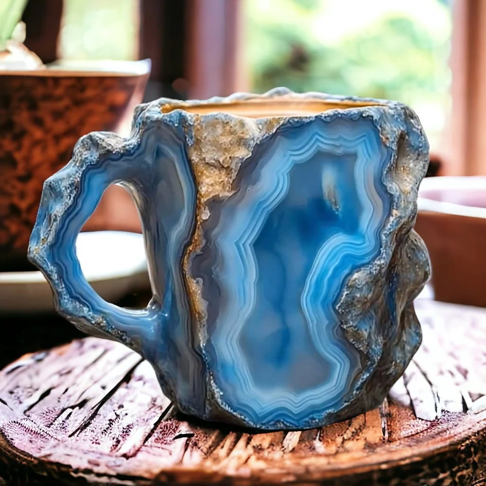 Chic Quartz Infused Coffee Cups