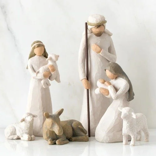Timeless 20-Piece Nativity Scene Set