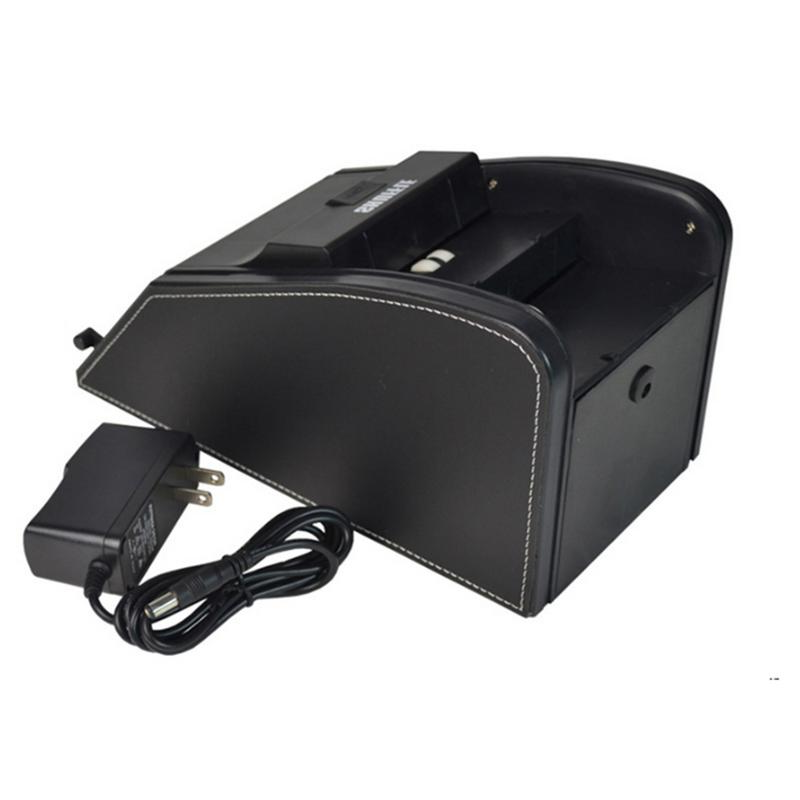 Electric Card Shuffler Machine for Easy Deck Mixing