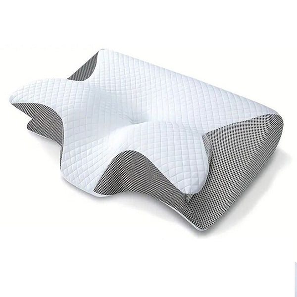 ErgoDream Butterfly Pillow - Perfect for Side and Back Sleepers