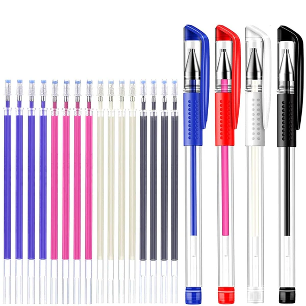 Fabric Marking Pens - Heat Erasable, Set of 16