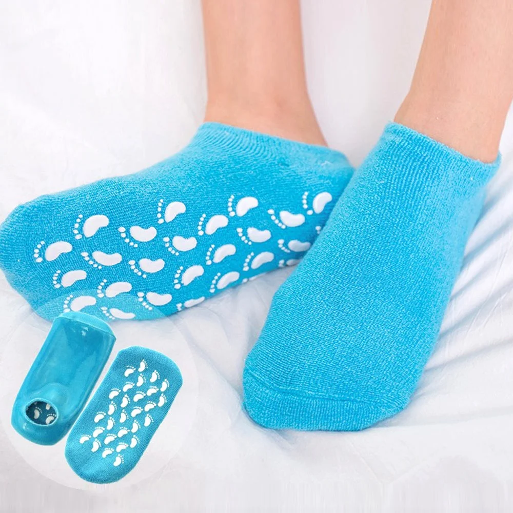 Spa Gel Lined Moisturizing Foot Socks