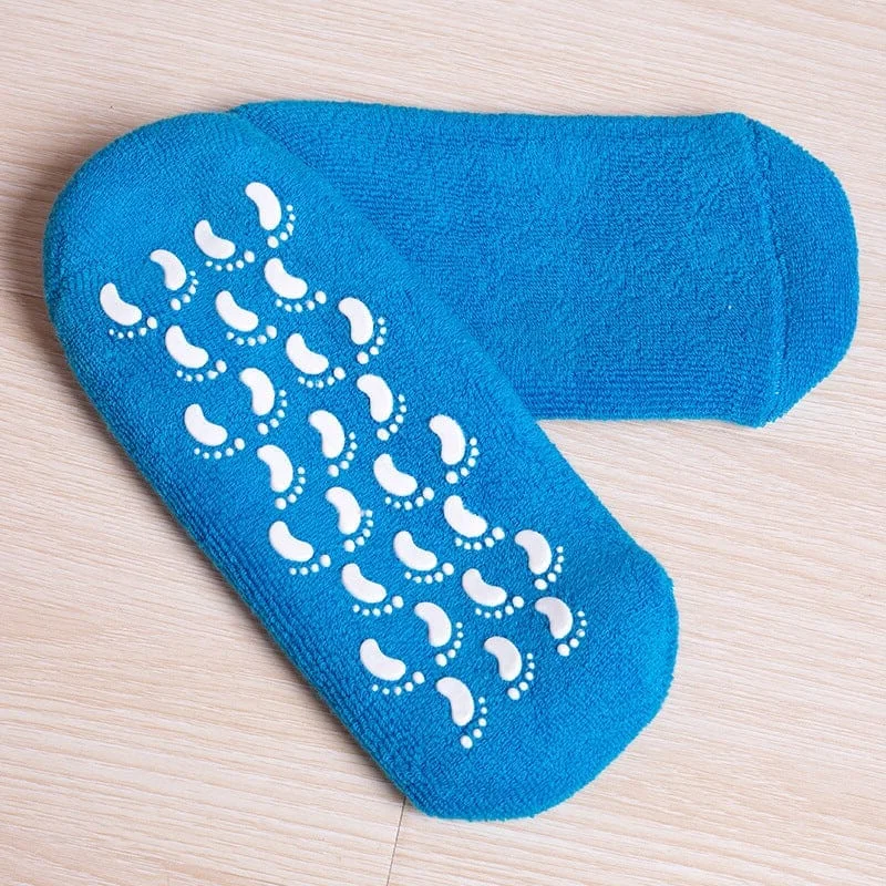 Spa Gel Lined Moisturizing Foot Socks