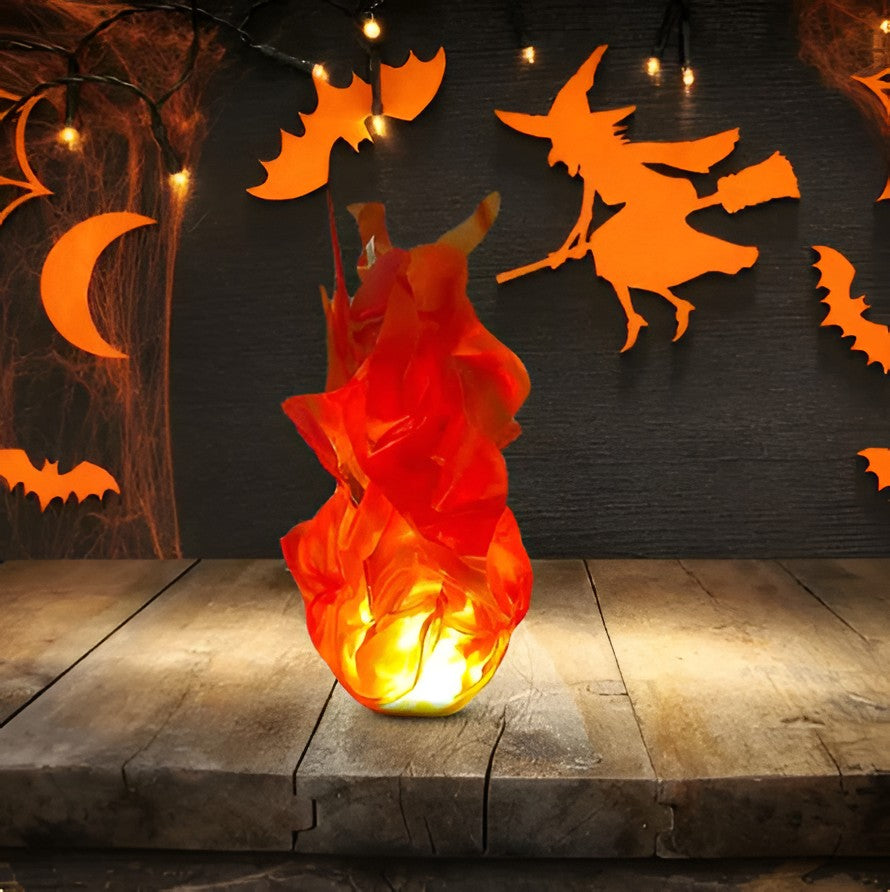 LED Fireball Decoration - Halloween Floating Glowing Prop