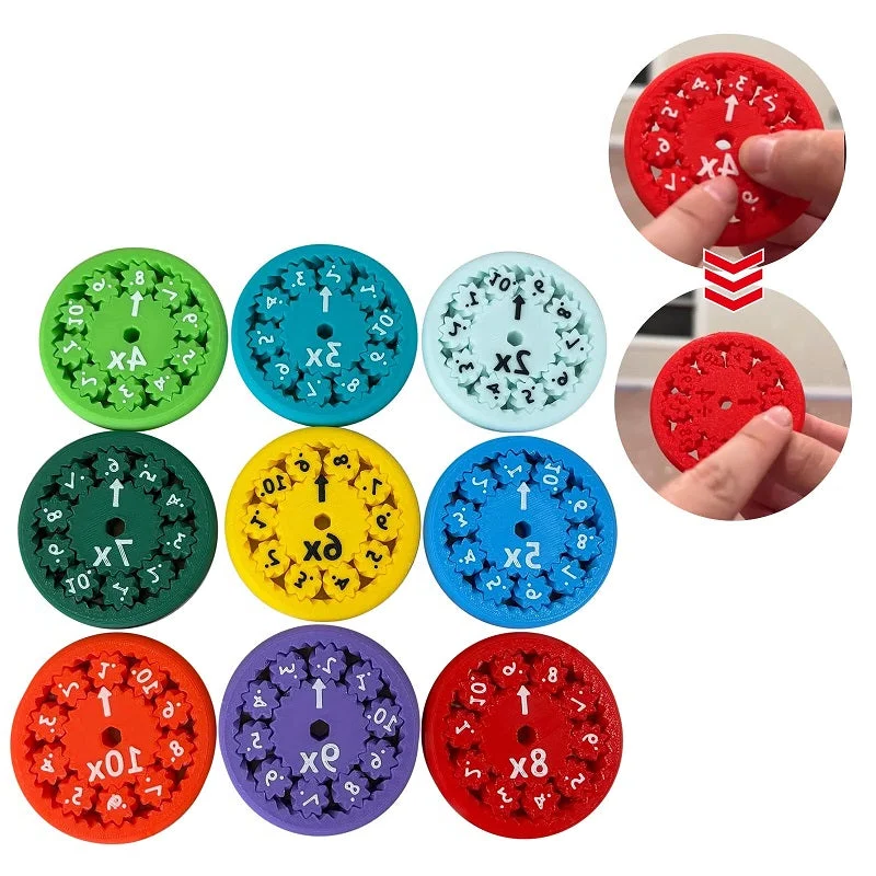 Fidget Spinners for Math Facts Practice