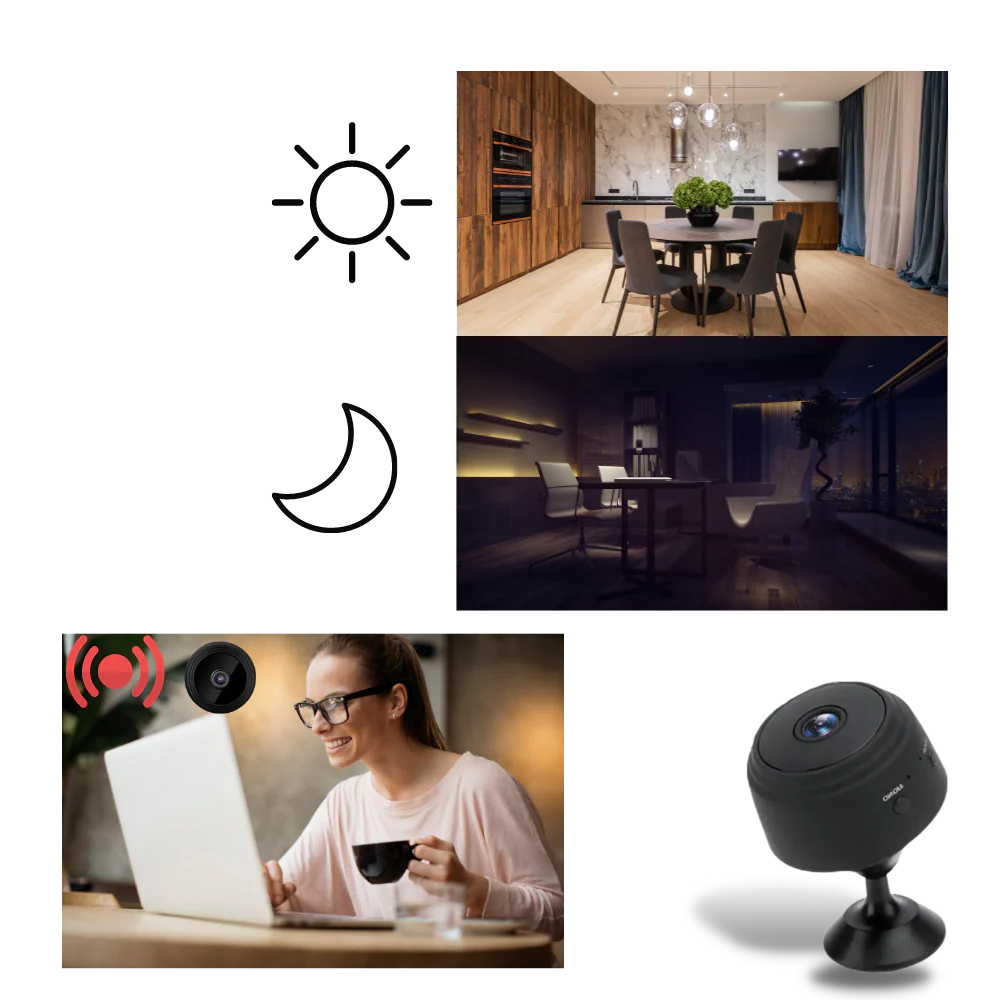 Compact Cordless Security Camera