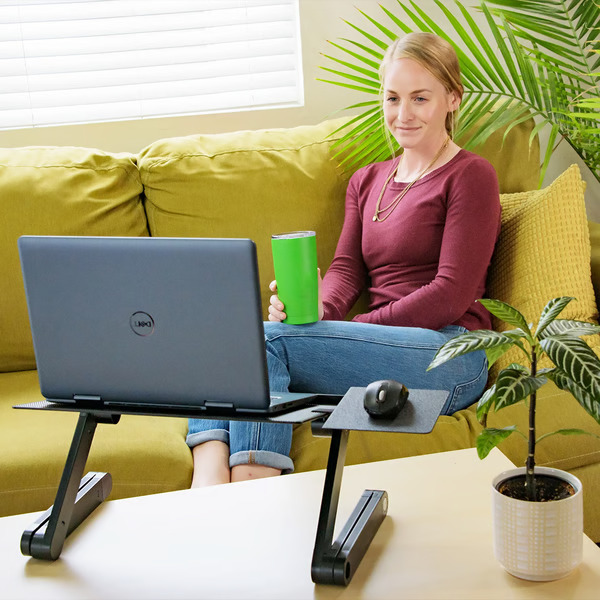 Height-Adjustable Laptop Holder