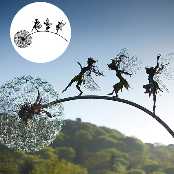 Metal Garden Statues – Enchanting Fairy Designs