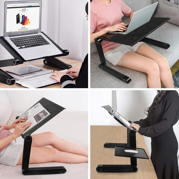 Ergonomic Adjustable Laptop Stand for Enhanced Comfort