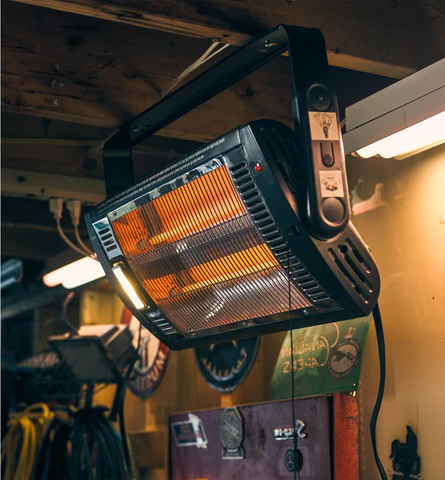 Infrared Patio Heater for Outdoor Use – Wall Mounted Electric Unit
