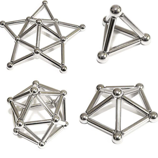Building Toys Set with Magnetic Balls and Sticks for Creativity