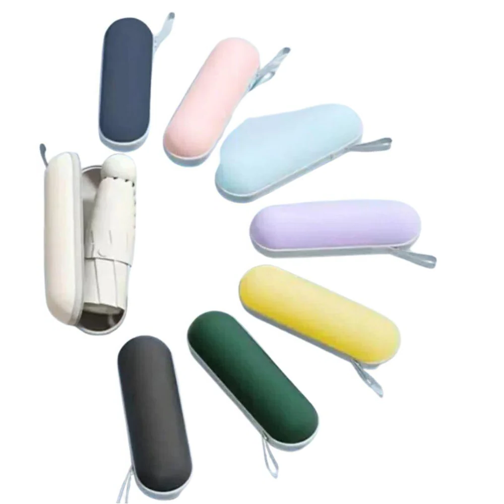 Compact and Lightweight Folding Umbrella – Strong Waterproof Design with 6 Reinforced Ribs