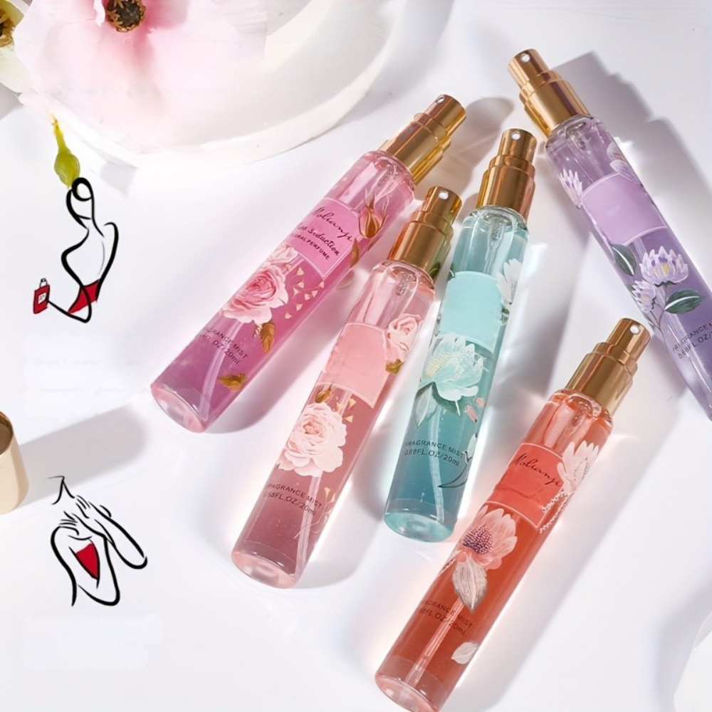 Charming Floral Mini Perfume Collection for Mom