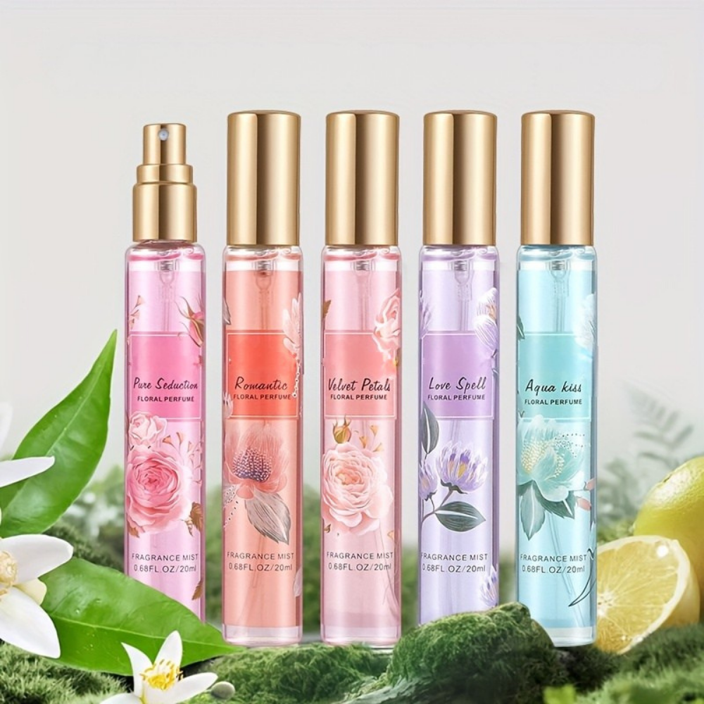 Charming Floral Mini Perfume Collection for Mom