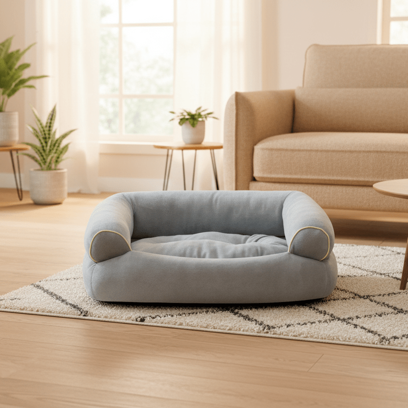 ComfortNest Elevated Orthopedic Dog Bed for Restful Sleep